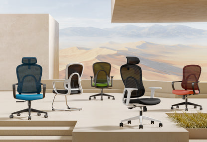 645A-C U型舒背椅