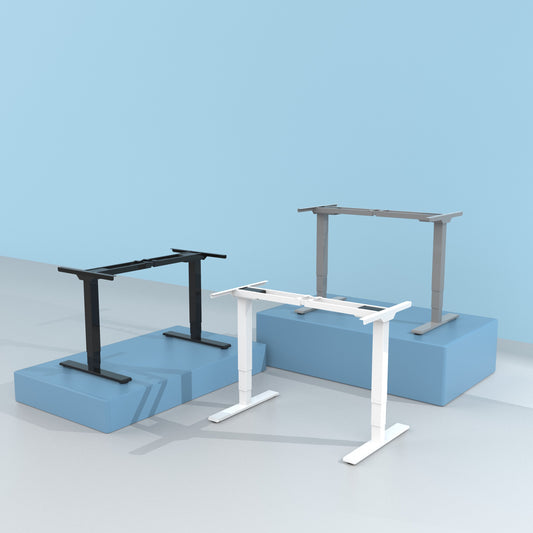 FS-E5 Dual-Motor 3-stage Standing Desk Frame 升降腳架