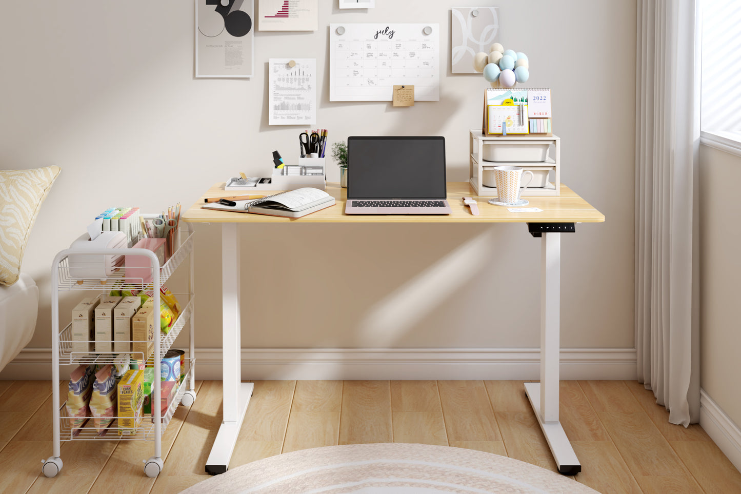 FS-EN1 Single-motor Standing Desk Frame 升降腳架