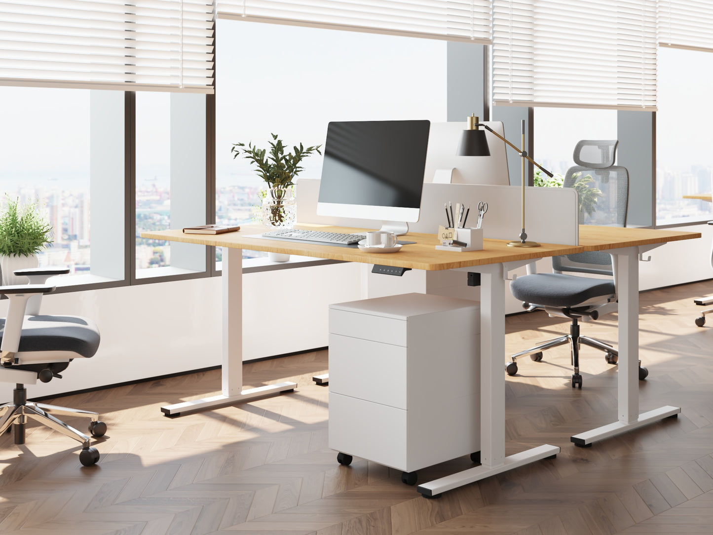 FS-EN1 Single-motor Standing Desk Frame 升降腳架